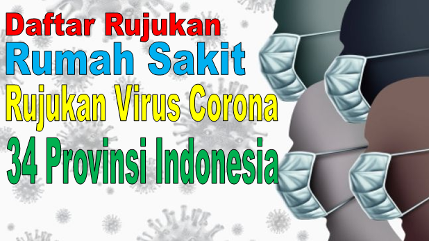 Daftar Rujukan Rumah Sakit Virus Corona di 34 Provinsi Indonesia